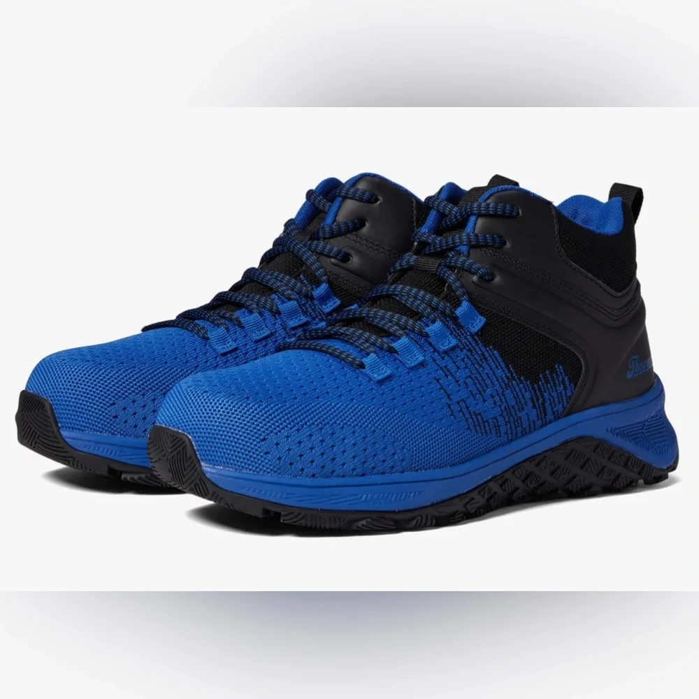 Thorogood Men’s Day One Safety AST Mid 809-9200 Blue/Black Size US 7/EU 40 NIB